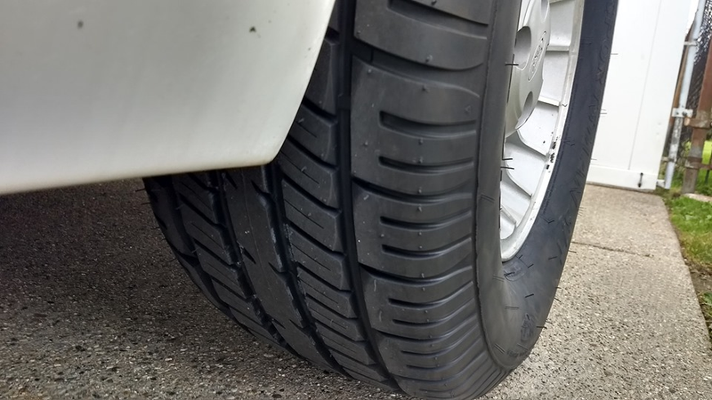 Illustration for article titled (FOXBODY FRIDAY IS A THING?) So I finally got new rear tires on the Mustang on Monday.